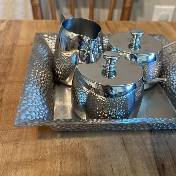 Set tea/coffee with Kitchen tray and Pitcher Endurance Stainless Steel - Picture 11 of 13